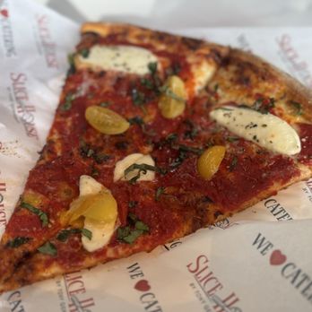 Slice House by Tony Gemignani - Def order this pie (not available in slices) Golden tomato - Pizza Near Me - San Diego, California Slice House by Tony Gemignani - Def order this pie (not available in slices) Golden tomato - Pizza Near Me - San Diego, California