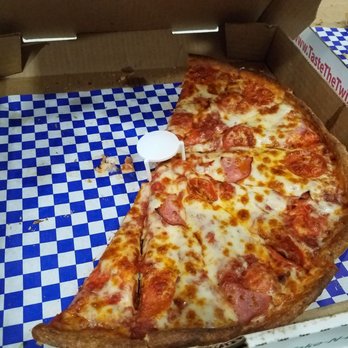 Pizza Twist - Pepperoni and Canadian bacon - Pizza Near Me - Chandler, Arizona Pizza Twist - Pepperoni and Canadian bacon - Pizza Near Me - Chandler, Arizona
