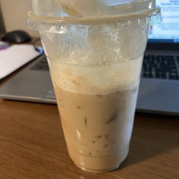 Tigers Den Cafe - White Chocolate Latte with Amaretto foam - Coffee & Tea Near Me - Armada, Michigan