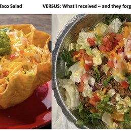 Ordered vs Received