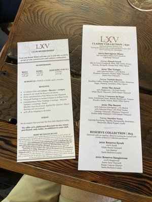 LXV Wine & Pairings Downtown Tasting Room by null