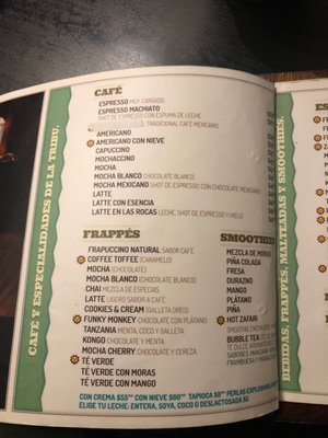 Menu photo 3 Zafari Mexicali, BCN