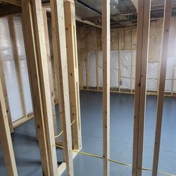 AJ Quality Construction - Installed drywall on basement
