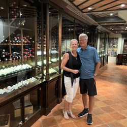Ristorante Michelangelo - In the wine cellar