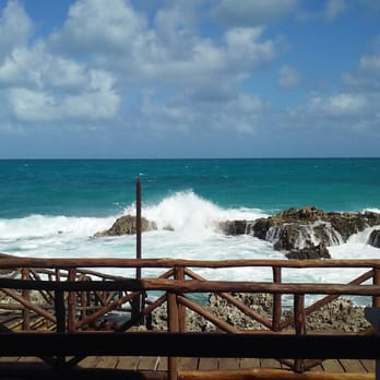 Mía Reef - View from Ocean Villas into El Rey Kings Bath - Resorts Near Me - Isla Mujeres, ROO