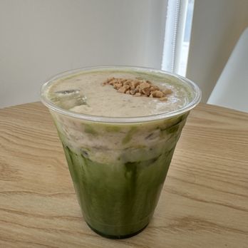 Danbi Coffee - Banana cream matcha - Coffee & Tea Near Me - Pasadena, California Danbi Coffee - Banana cream matcha - Coffee & Tea Near Me - Pasadena, California