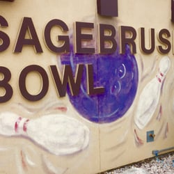 Sagebrush Bowling Center - The sign