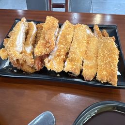 Chicken katsu. Chicken katsu.