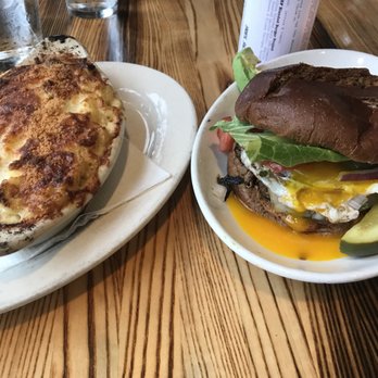 Local Republic - Left: Baked Bacon Mac n Cheese Right: "Sink Burger" $14 worth of disappointment. Was not good at all & had a very bland taste. - Gastropubs Near Me - Lawrenceville, Georgia Local Republic - Left: Baked Bacon Mac n Cheese Right: "Sink Burger" $14 worth of disappointment. Was not good at all & had a very bland taste. - Gastropubs Near Me - Lawrenceville, Georgia