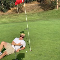 Bryan Pirruccello Golf Lessons - So close for an eagle at Los Serrano south course 16th par 5