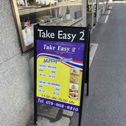 Take Easy - Menu