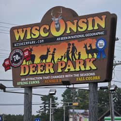 Wisconsin Deer Park - Sign