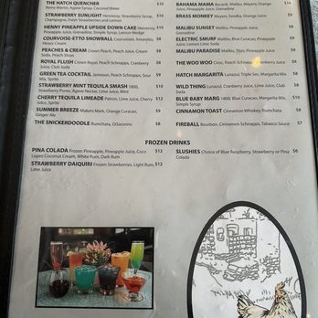 The Hatch - Beverage Menu - Southern Near Me - Roanoke, Virginia The Hatch - Beverage Menu - Southern Near Me - Roanoke, Virginia