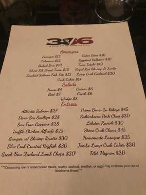 Menu photo 2 386 Palm Coast, FL