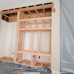 Initial framing.
