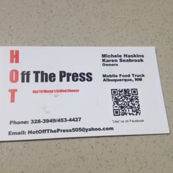 Hot Off the Press Food Truck