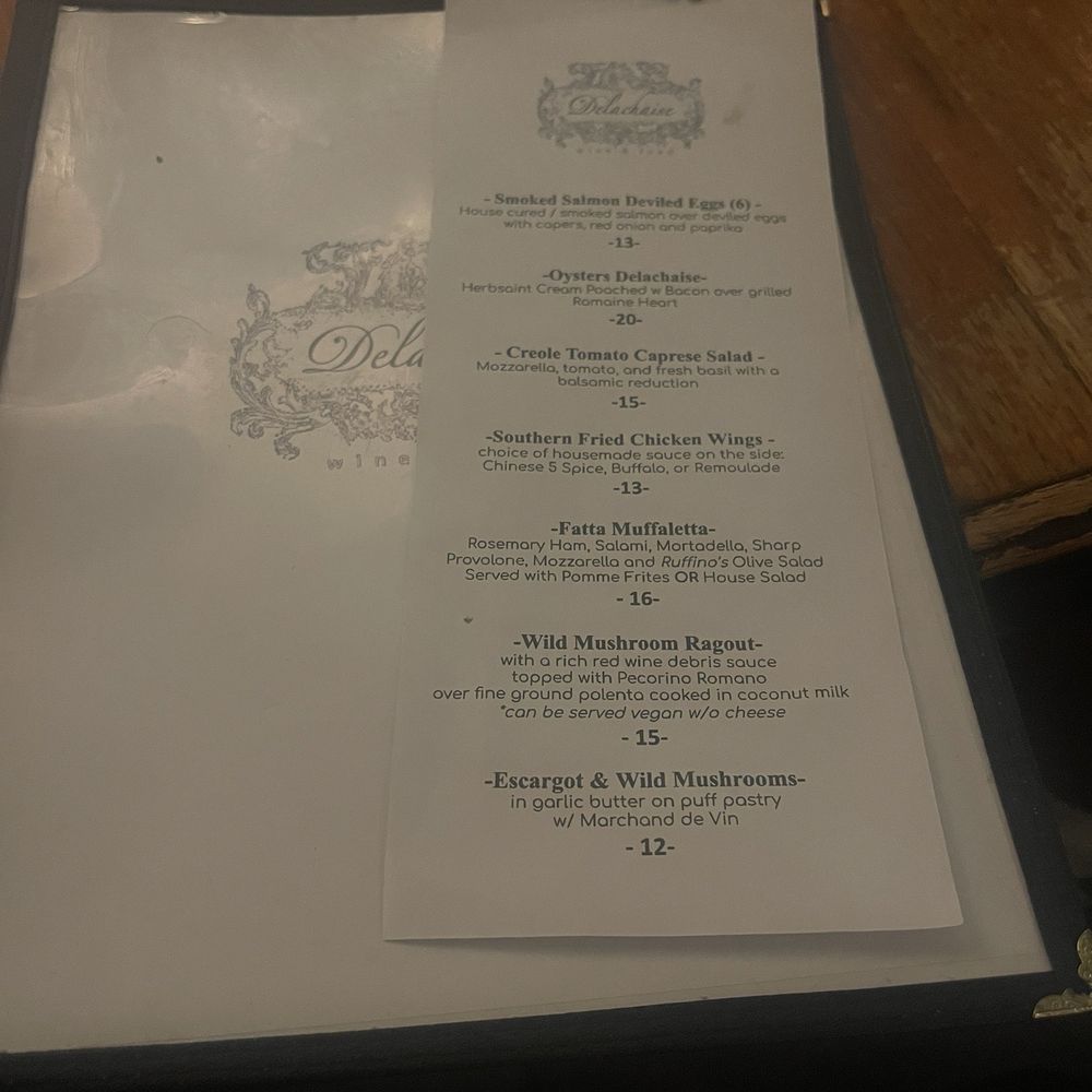 The Delachaise - Specials - Wine Bars Near Me - New Orleans, Louisiana The Delachaise - Specials - Wine Bars Near Me - New Orleans, Louisiana