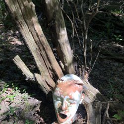Pollywogg Holler - Art along the trail to Pollywogg!