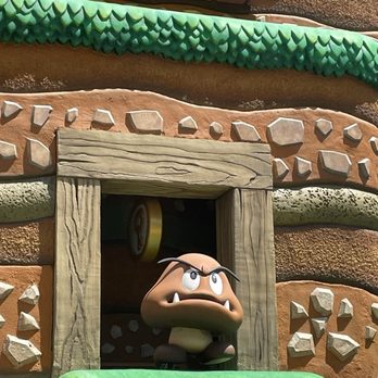 Universal Studios Hollywood - The goomba on a rolling hill - Amusement Parks Near Me - Universal City, California