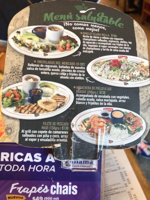Menu photo 4 Panamá Tres Ríos, SIN