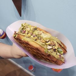 Dessert Corner - Pistachio Waffle