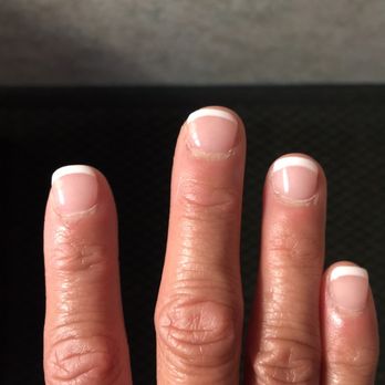 Bliss Nails Spa - Not sure why there was no cuticle trimming with this manicure... - Nail Salons Near Me - Wausau, Wisconsin