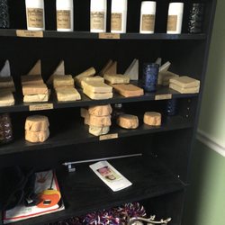 Products include artisanal soaps.