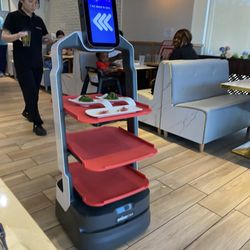 Tsunami Sushi & Hibachi Grill - The Robot (up close & personal)