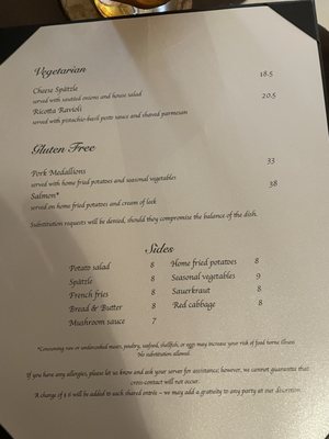 Menu photo 3 Schwaben House Greenville, SC