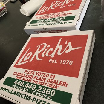 LaRich's Pizza - Pizza - Pizza Near Me - Cleveland, Ohio