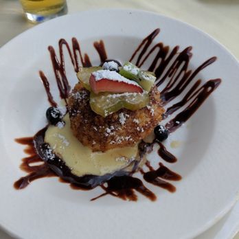 River Café - Deep Fried Vanilla Ice Cream. Perfect dessert for the weather. - Mexican Near Me - Puerto Vallarta, JAL River Café - Deep Fried Vanilla Ice Cream. Perfect dessert for the weather. - Mexican Near Me - Puerto Vallarta, JAL