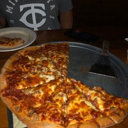 Sausage and pepperoni pizza Sausage and pepperoni pizza