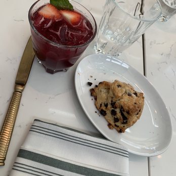 Bistro Du Jour - Scone and Colette's punch - French Near Me - Washington, DC, District of Columbia