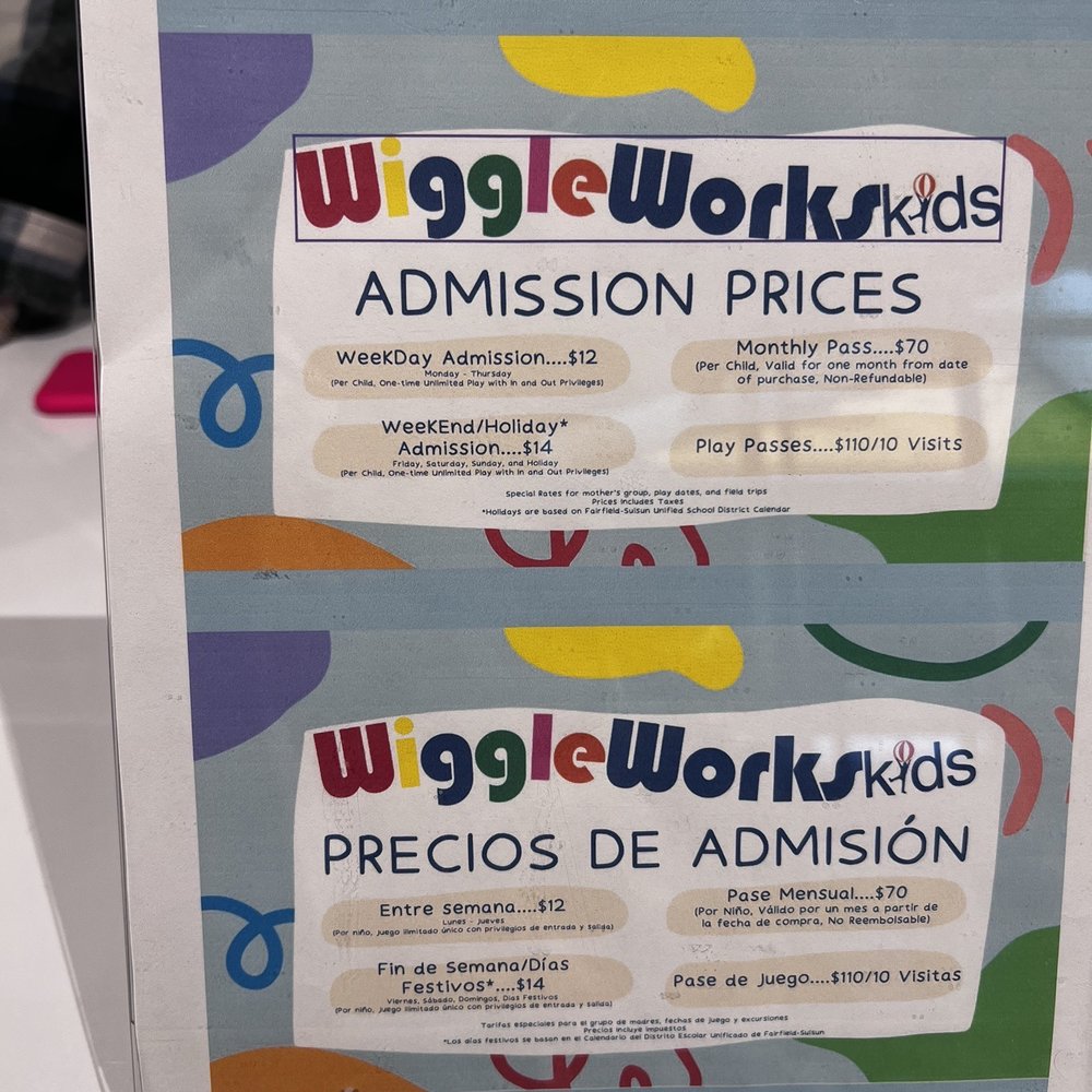 WiggleWorks Kids- Solano - Prices - Indoor Playcenter Near Me - Fairfield, California WiggleWorks Kids- Solano - Prices - Indoor Playcenter Near Me - Fairfield, California