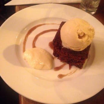 The Better Half - Warm carrot & walnut cake with whisky sauce and cinnamon ice cream - Pubs Near Me - Brighton, BNH