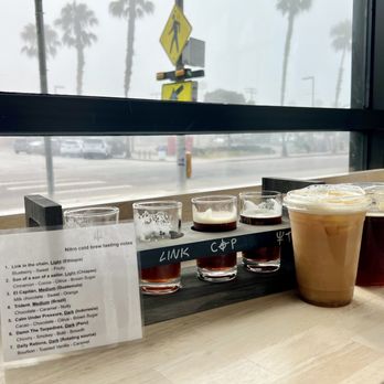 Trident Coffee - Nitro flight, honey lavender, daily rations - Coffee & Tea Near Me - San Diego, California Trident Coffee - Nitro flight, honey lavender, daily rations - Coffee & Tea Near Me - San Diego, California