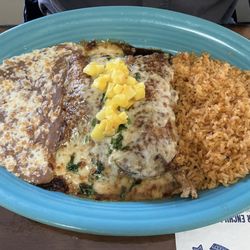 Amigos Mexican Restaurant - Cancun Enchiladas