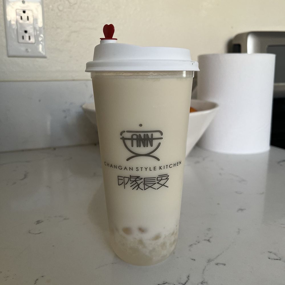 Changan Kitchen - Genmaicha Milk Tea - Chinese Near Me - Ontario, California