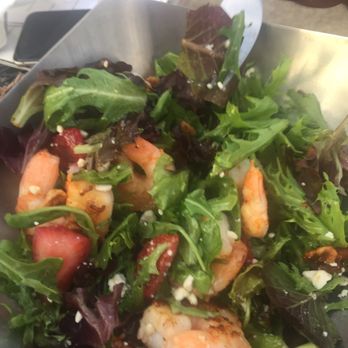 H2 Public House - Blackened shrimp salad hubby said it was spectacular - American Near Me - Cornelius, North Carolina