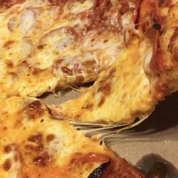 PB'S Pizza - The pepperoni extra cheese is so cheesy and so good!!!
