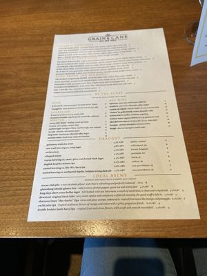 Menu photo 4 Grain and Cane Berkely Heights, NJ