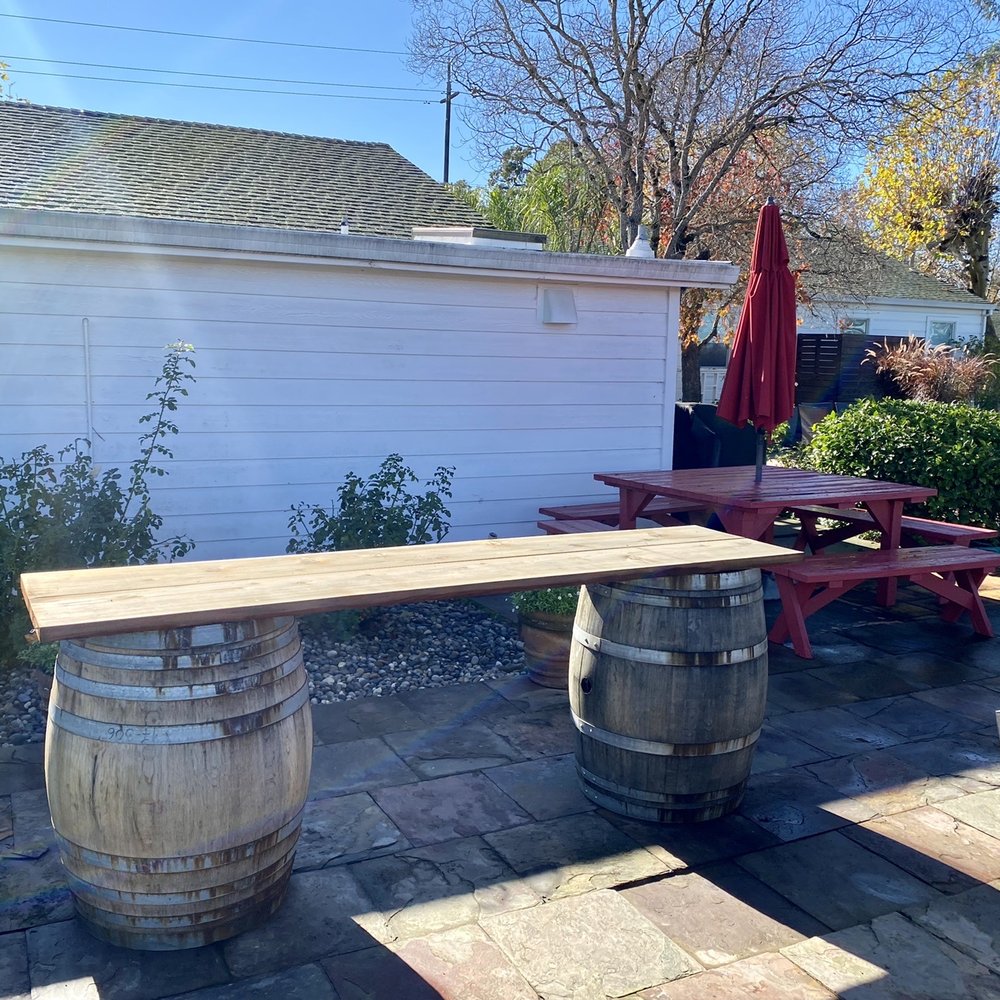 Hanna Winery - Back patio space - Wineries Near Me - Santa Rosa, California