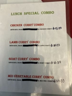 Menu photo 4 Delicious Curry House Oakland, CA