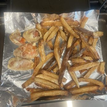 The Plot - fries with a couple bites of carrots - Vegan Near Me - Oceanside, California