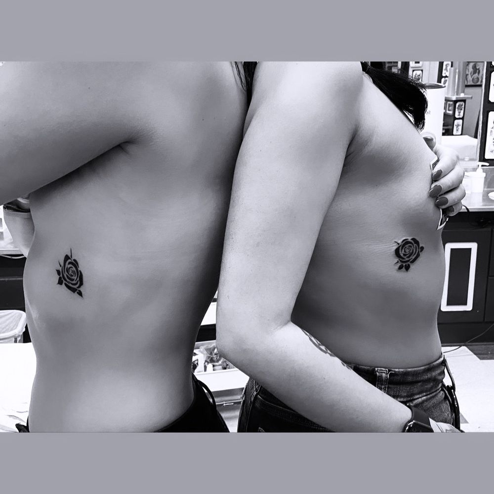 Classic Tattoo - Rose tattoo from Bryan - Tattoo Near Me - Fullerton, California