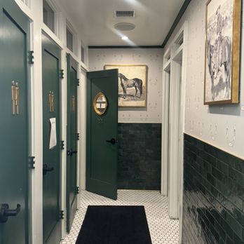 The Remy - Their bathroom is beautiful decorated. I love the green tile! - Steakhouses Near Me - San Diego, California The Remy - Their bathroom is beautiful decorated. I love the green tile! - Steakhouses Near Me - San Diego, California