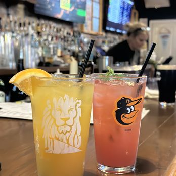 Barracudas Locust Point Tavern - Orange crush and strawberry crush - New American Near Me - Baltimore, Maryland Barracudas Locust Point Tavern - Orange crush and strawberry crush - New American Near Me - Baltimore, Maryland