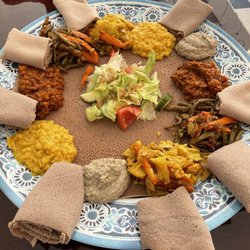 Selam - Vegan platter (two orders)