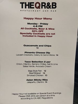 Menu photo 3 The Q Restaurant & Bar Napa, CA Menu photo 3 The Q Restaurant & Bar Napa, CA