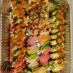 Jimmies place sushi 2 - Ate the food and felt okay even after witnessing a bunch of unhygienic stuff..